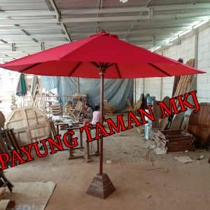 Payung jati dan Umpak