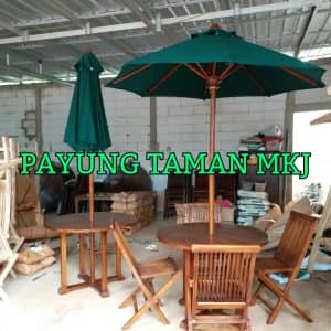 Tenda Kafe Meja 1m Payung 2m